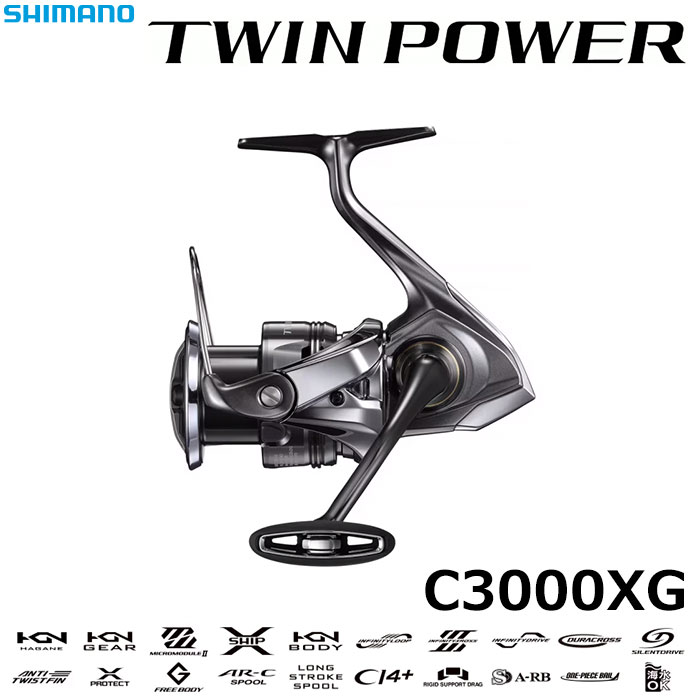 シマノ(SHIMANO) 24 ツインパワー C3000 ☆特別割引品 ツインパワー