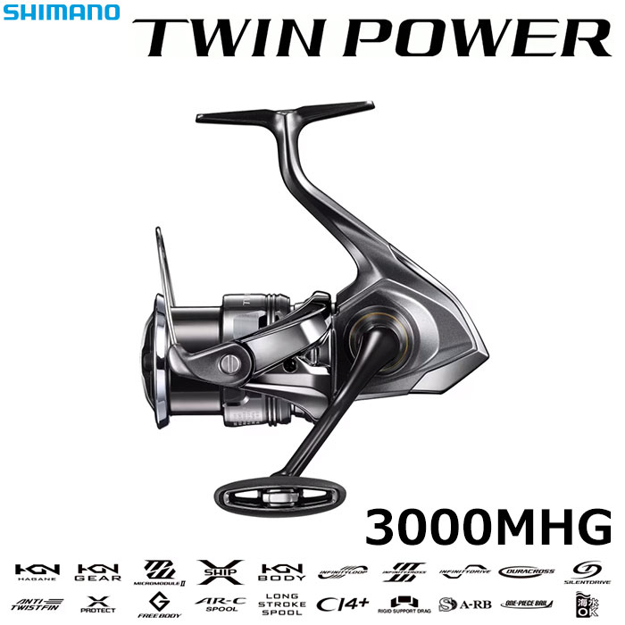 シマノ(SHIMANO) 24 ツインパワー 3000MHG ☆特別割引品 ツインパワー