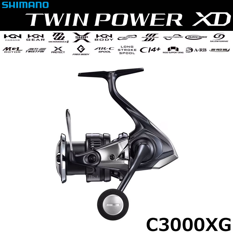 シマノ(SHIMANO) 25 ツインパワーXD C3000XG ツインパワーXD ☆NEW