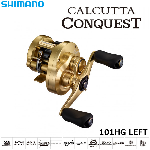 シマノ(SHIMANO) 21 カルカッタコンクエスト 101HG カルカッタコン