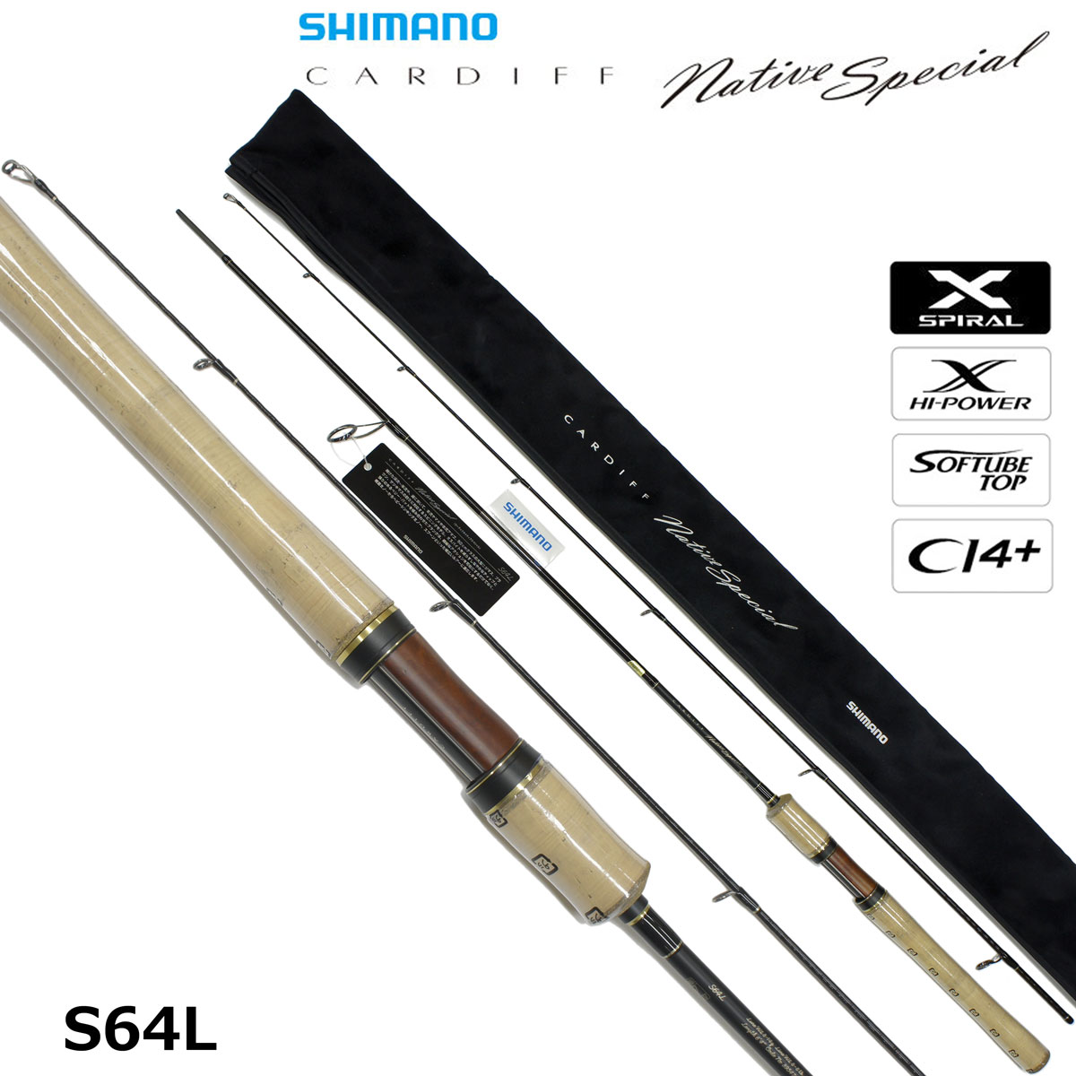 シマノ(SHIMANO) 21 カーディフ NX S64L カーディフNX[CARDIFF NX