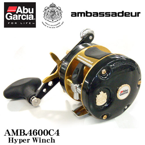アブガルシア(Abu Garcia) アンバサダー 4600C4 Hyper Winch ☆激安