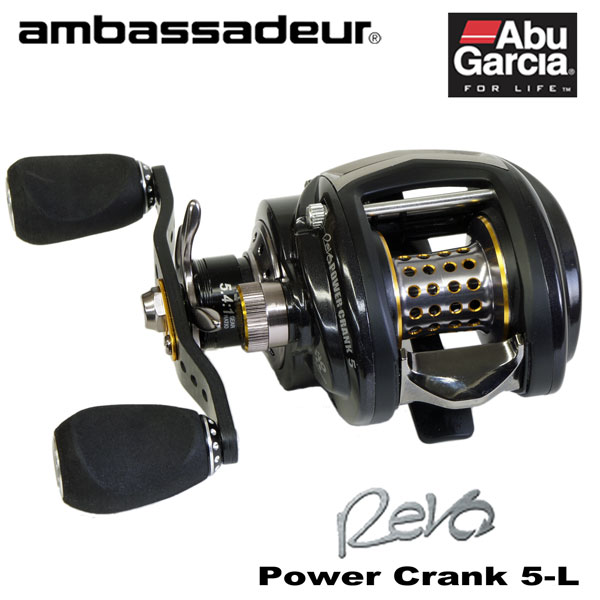 アブガルシア(Abu Garcia) ambassadeur REVO POWER CRANK 5-L ☆セール