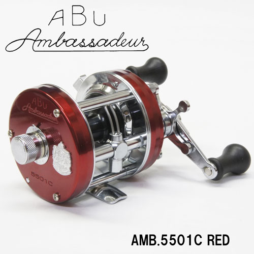 アブガルシア(Abu Garcia) アンバサダー 5501C RED(左ハンドル