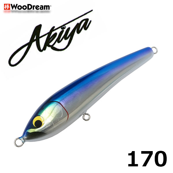ウッドリーム(WooDream) Akiya 170 ブルーバック ☆天然アワビシール