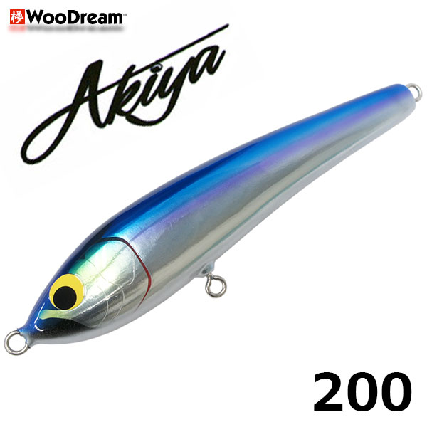 ウッドリーム(WooDream) Akiya 200 ブルーバック ☆天然アワビシール