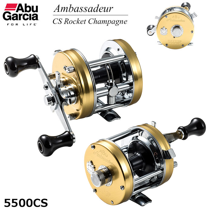アブガルシア(Abu Garcia) アンバサダー 6500CS Rocket Champagne(右