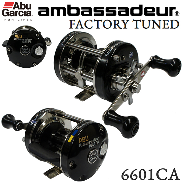 アブガルシア(Abu Garcia) アンバサダー 6501CS ROCKET RED(左ハンドル