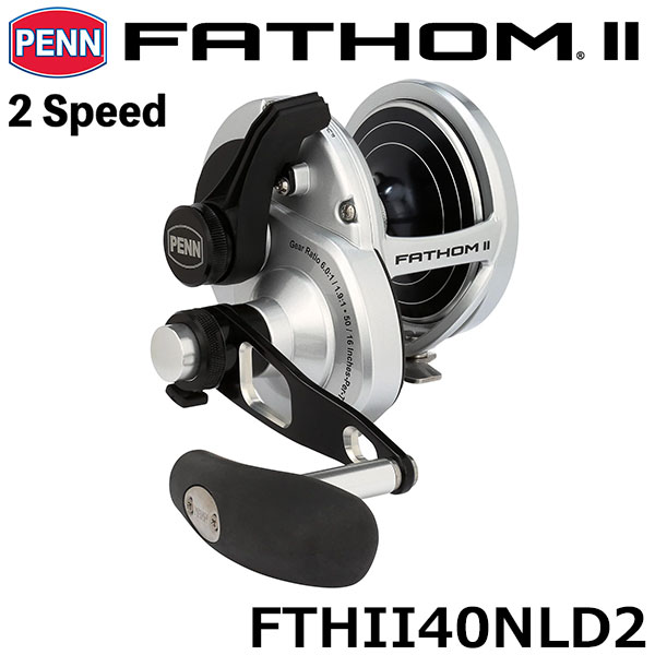 ペン(PENN) ファゾムII(Fathom II) 2スピード 60NLD2 ナロースプール