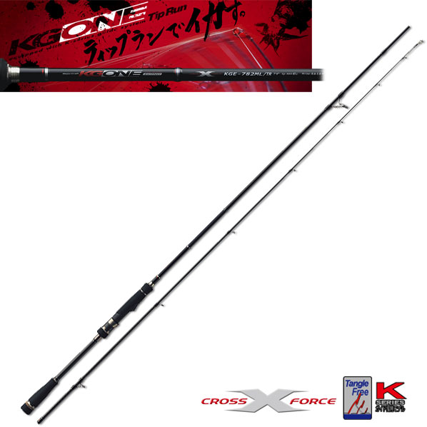 メジャークラフト ケージーワン(KG ONE) KGE-782M/TR ティップラン (お