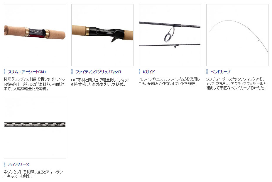 シマノ(SHIMANO) カーディフ AX S62SUL-F ○廃番 完売しました