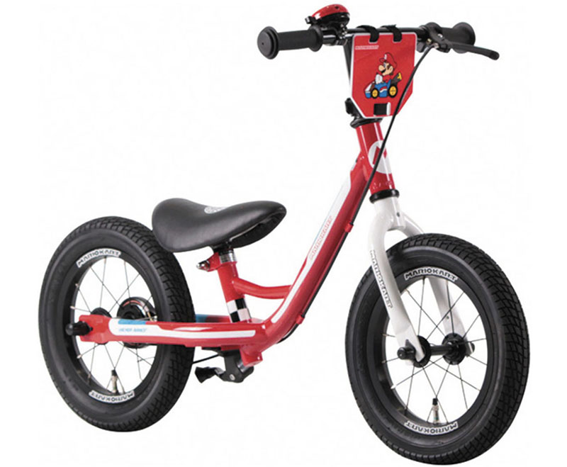 マリオカートとコラボレーションしたあさひ限定乗り物シリーズ