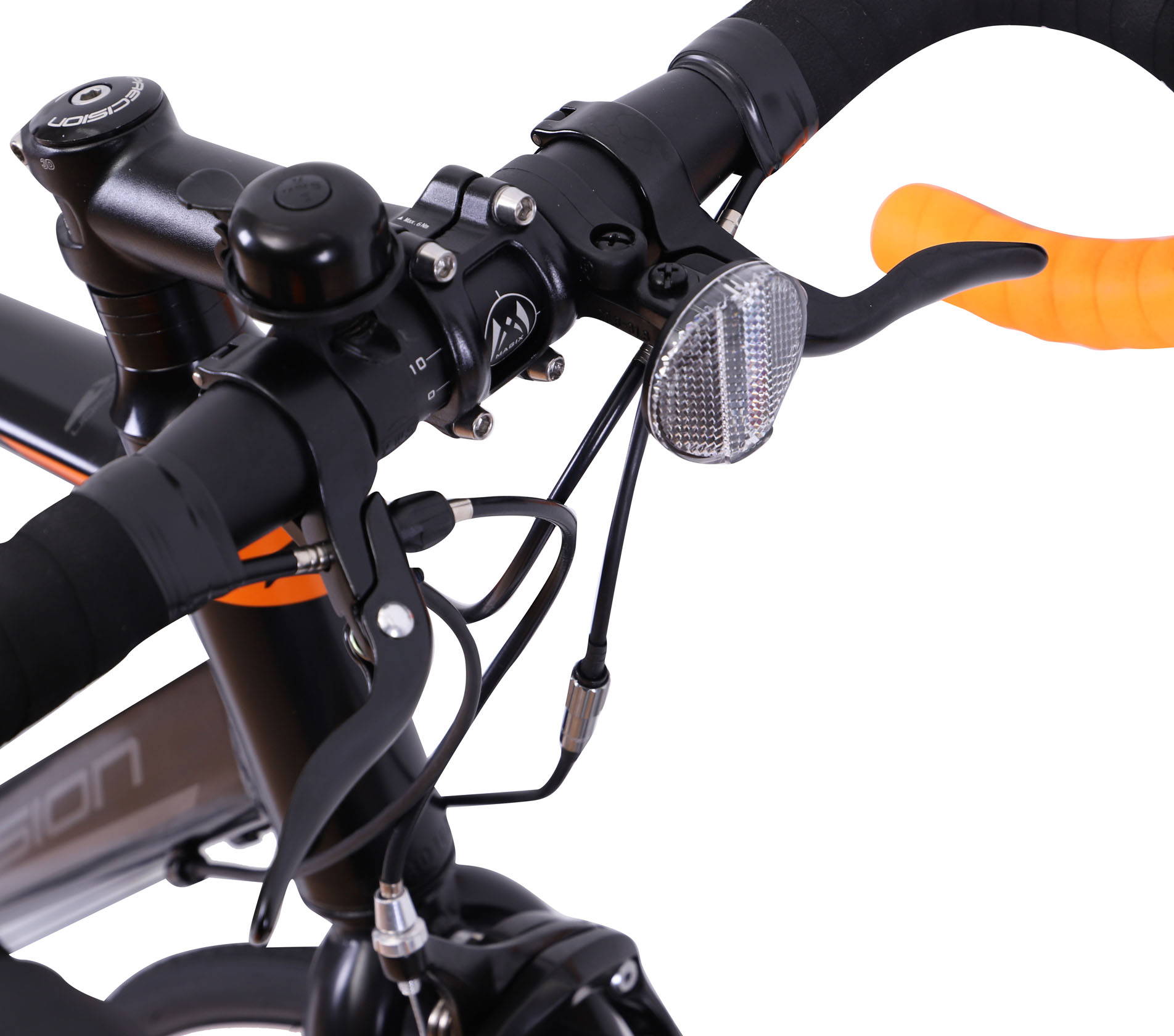 PRECISION ロードバイク ブラック/オレンジ PRECISION R | サイクル