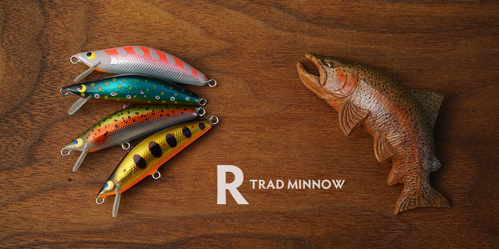 トラッドミノーR｜Casket カスケット｜トラウト、バス、ソルトルアー