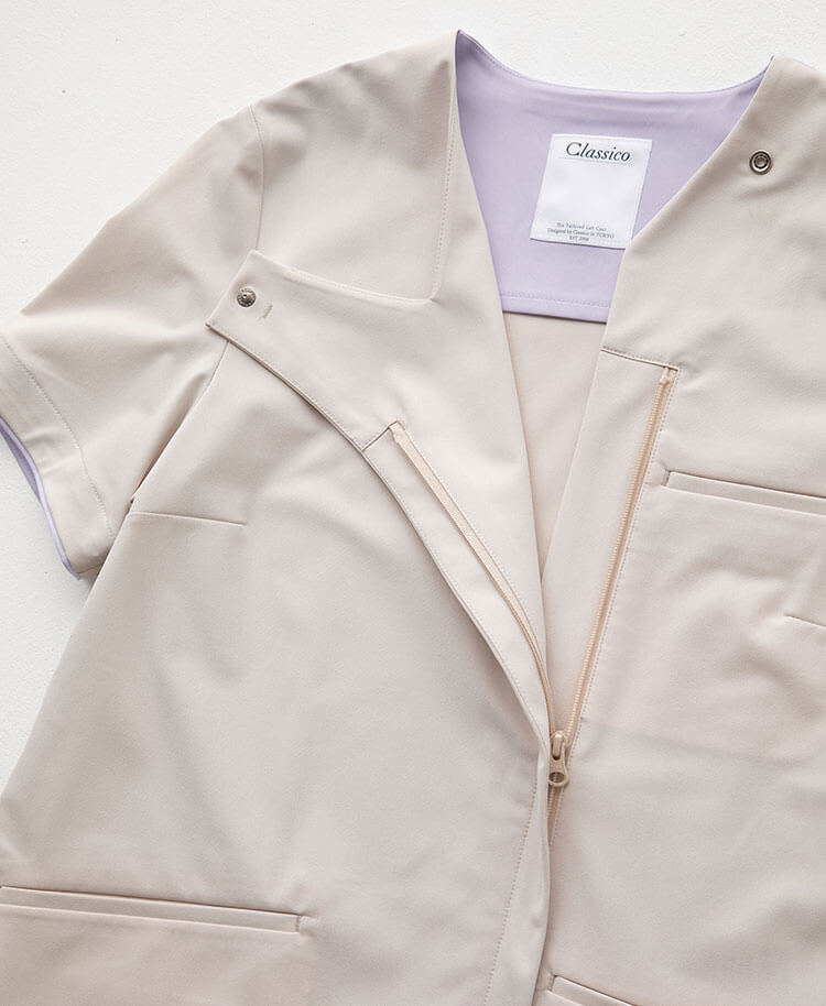 レディース:フロントオープンスクラブ・FREE | おしゃれ白衣のクラシコ