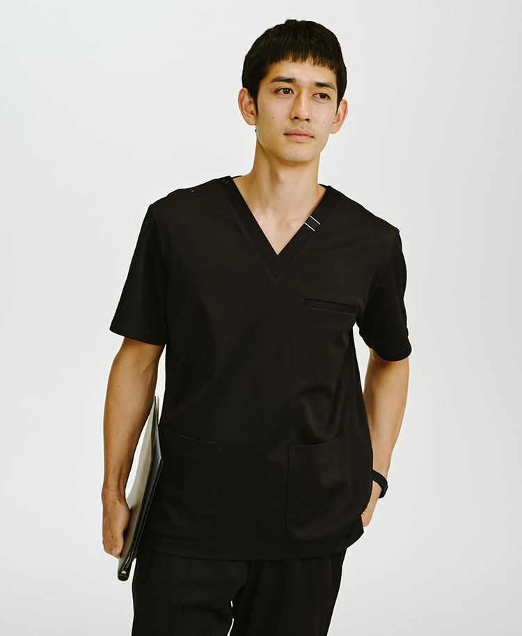 メンズ:スクラブトップス・DECO | おしゃれ白衣のクラシコ公式通販