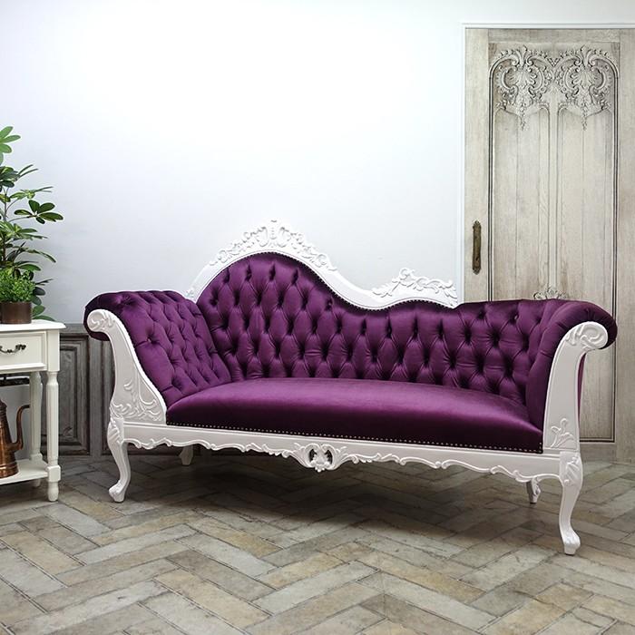 カウチソファ・アンティークテイスト 1073-L-18F222B 新着アンティーク