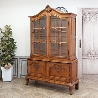 1920年頃 オーク材 フランス アンティーク・キャビネット