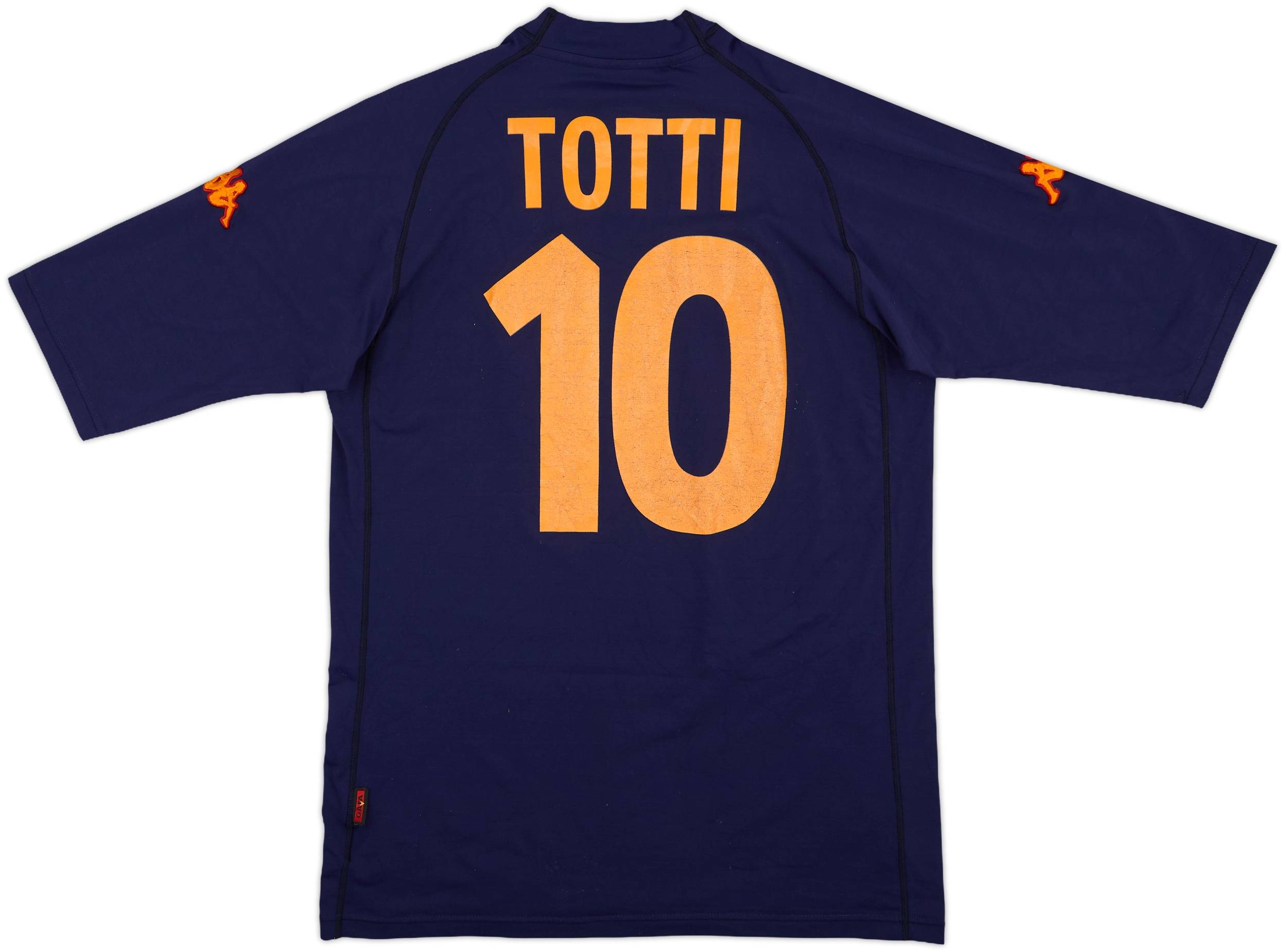 2000-01 Roma Third Shirt Totti #10 - 6/10 - (XXL)