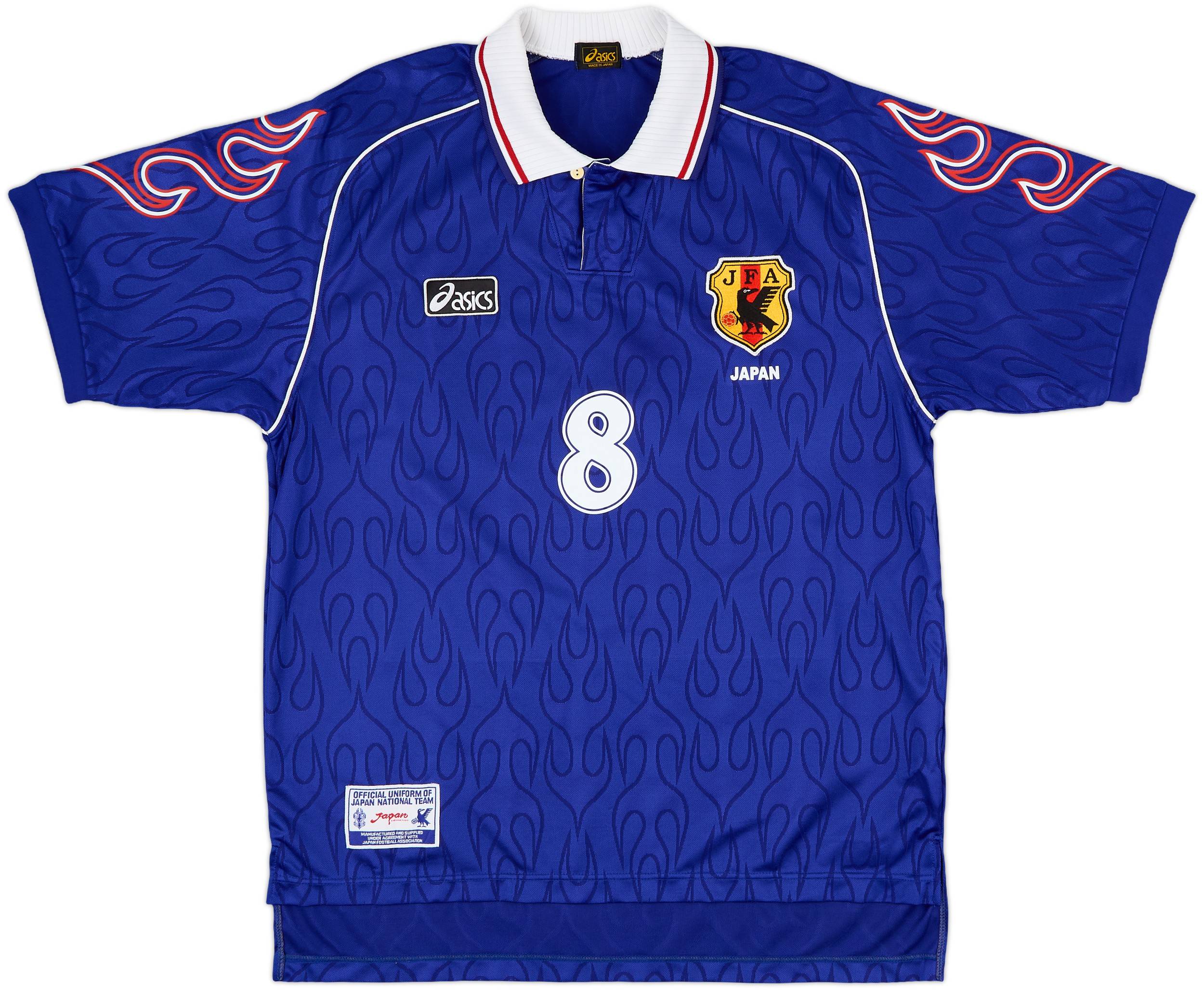 1998 Japan Home Shirt Nakata #8 - 10/10 - (L)
