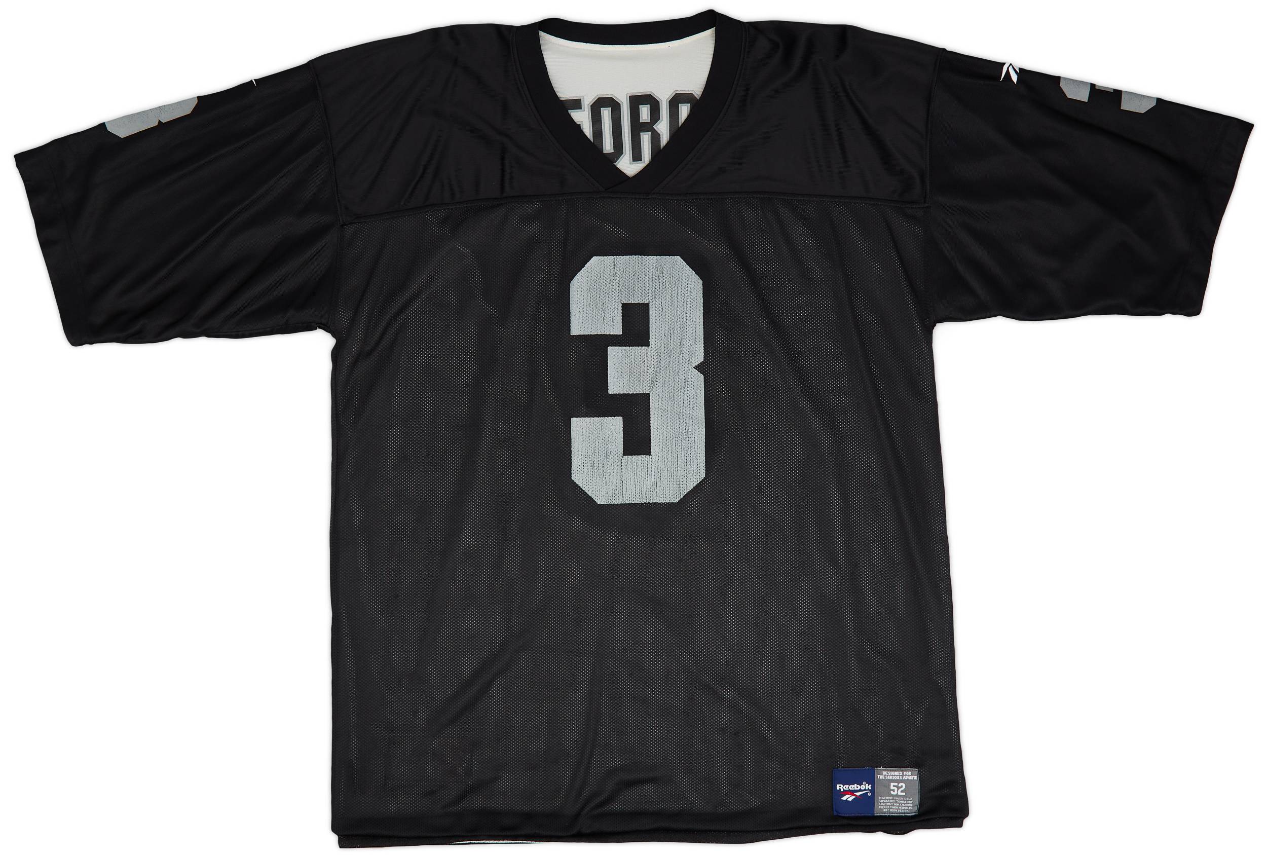 1997-98 Oakland Raiders George #3 Reebok Reversible Jersey