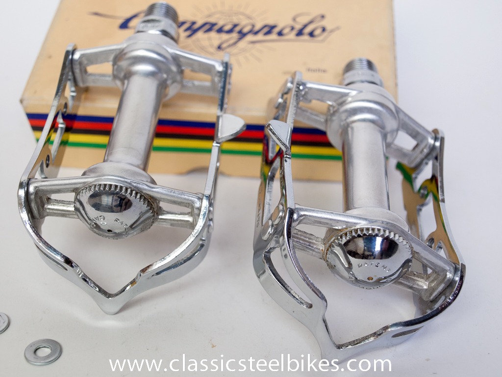 Campagnolo Strada Record Pedals NOS - Classic Steel Bikes