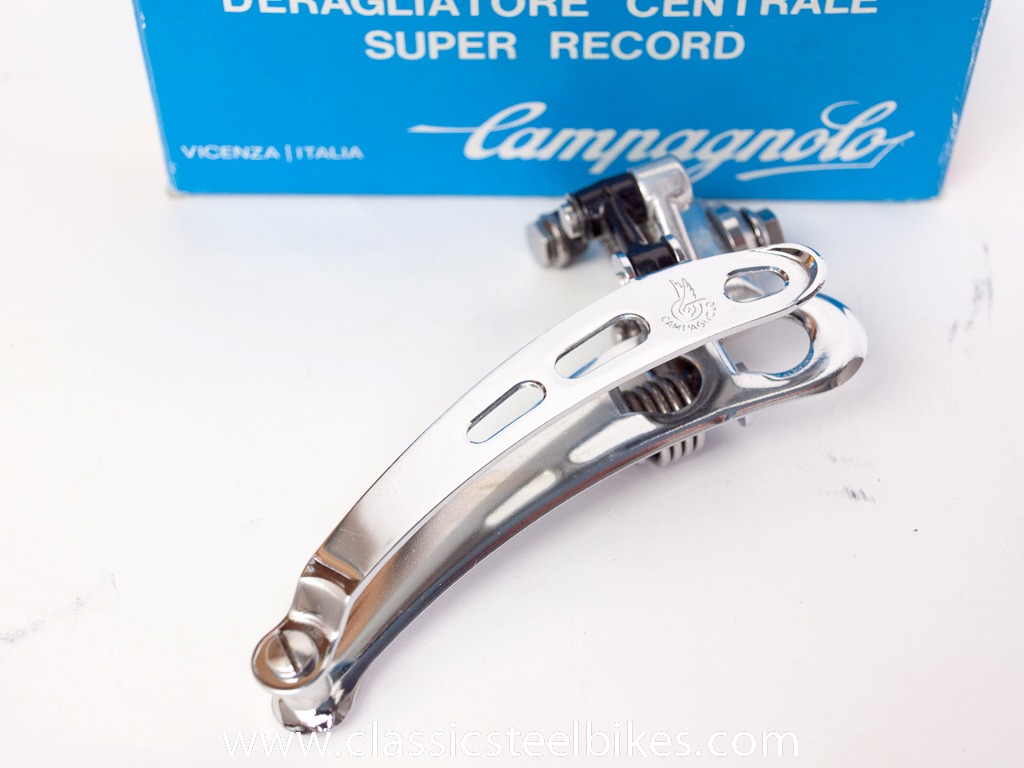 Campagnolo Super Record Front Derailleur NOS/NIB - Classic Steel Bikes