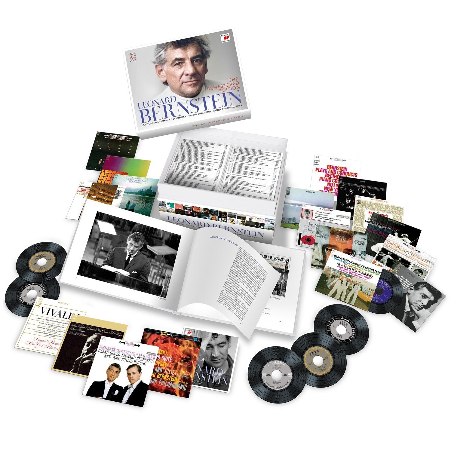 Leonard Bernstein - The Remastered Edition (100 CDs