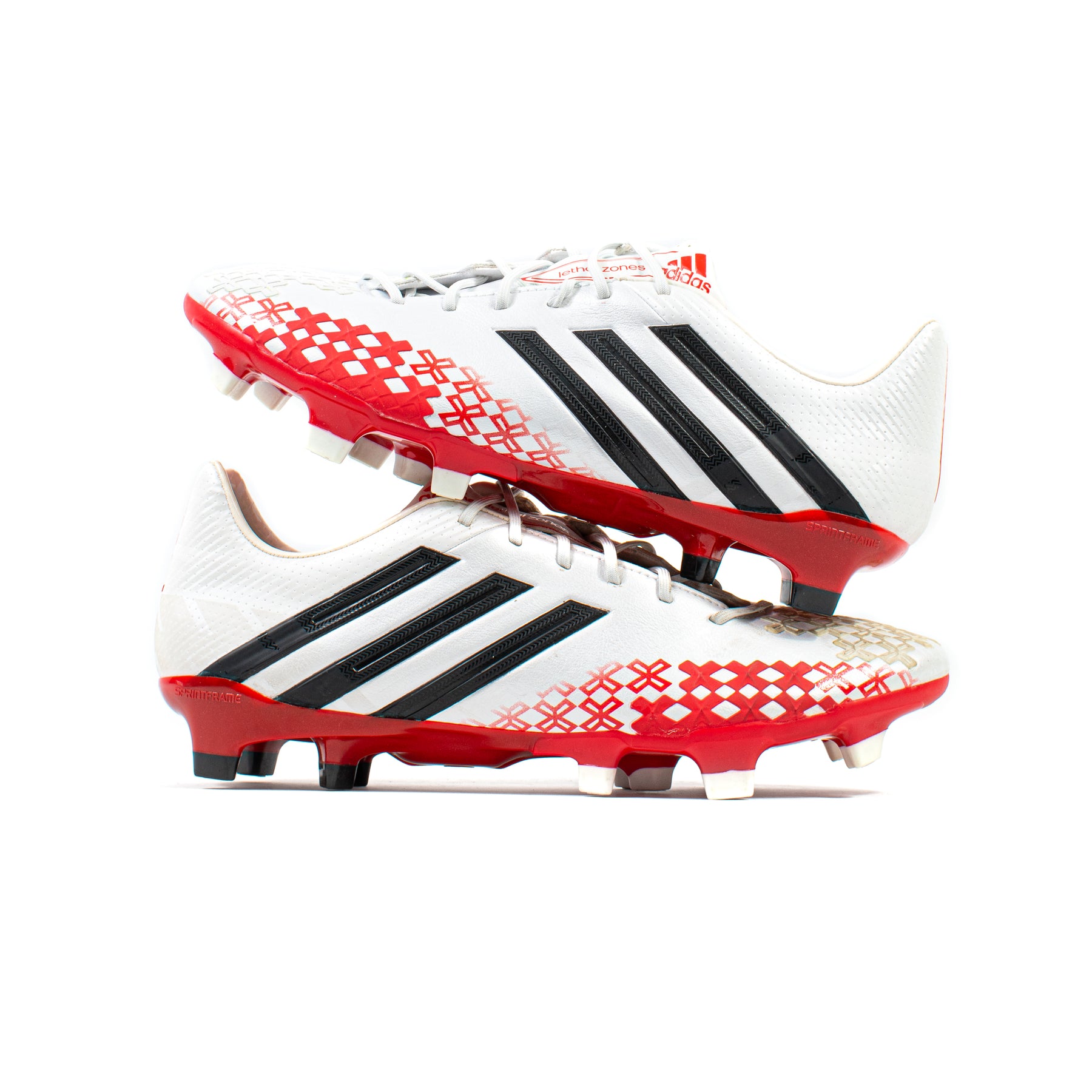 Adidas Predator LZ Lethal Zone II White FG – Classic Soccer Cleats