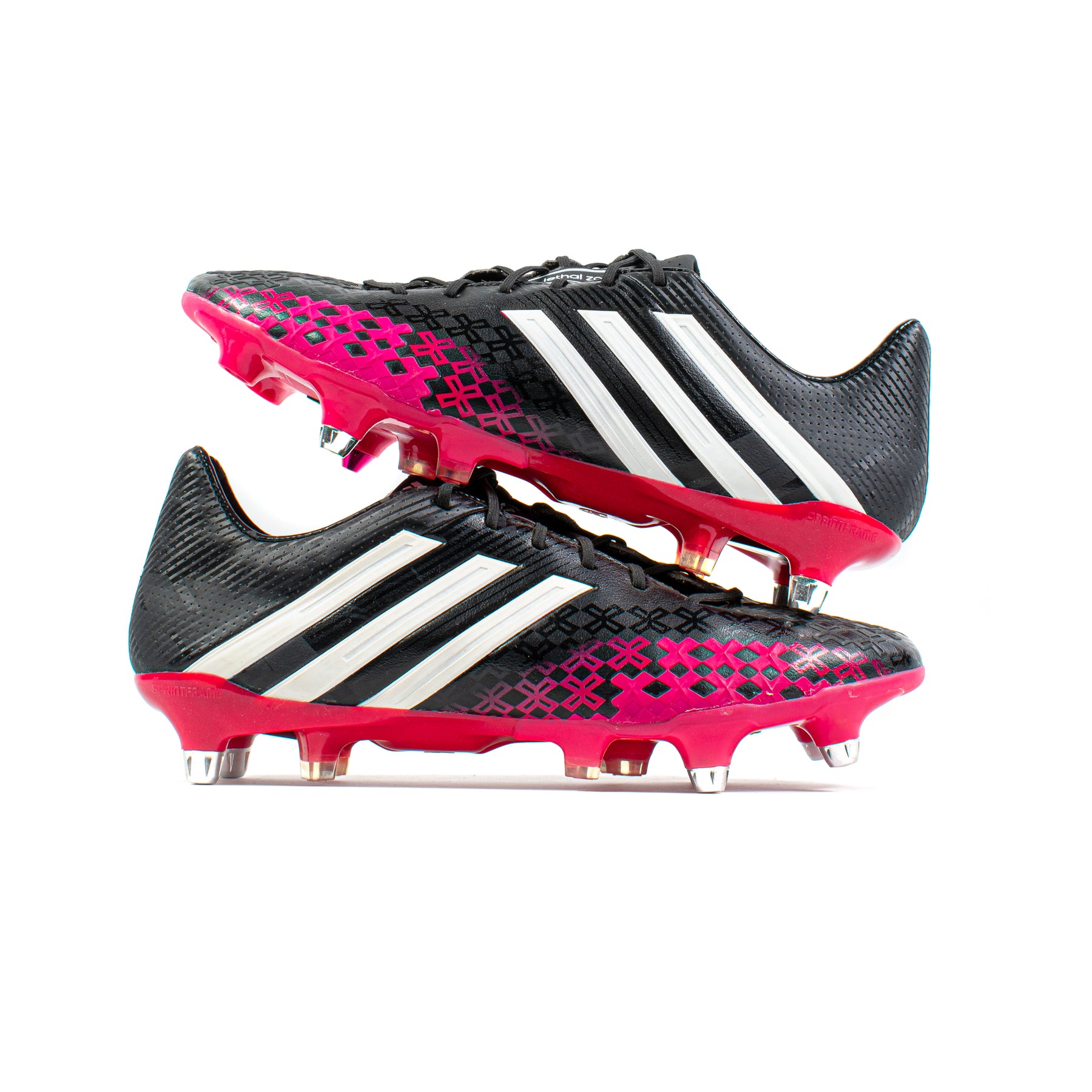 Adidas Predator LZ Lethal Zone Black Pink SG – Classic Soccer Cleats