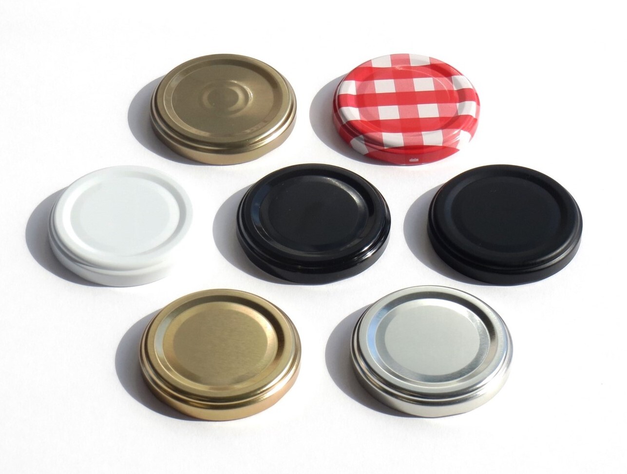 ジャム瓶のツイストキャップを1個から販売。商品は全て国産で、業務用