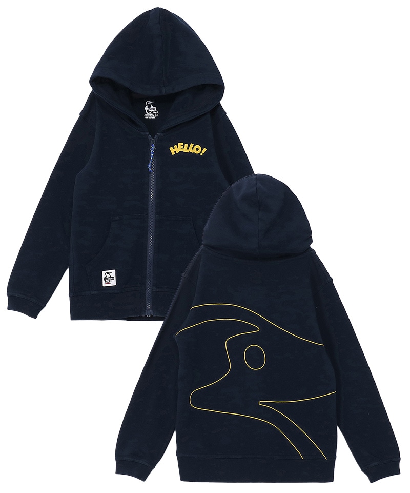 Kids LP Hello!Booby Zip Parka|CHUMS(チャムス)|アウトドア