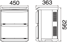 HC-21LX Pro タイジ ホットキャビ タオルウォーマー｜業務用厨房機器