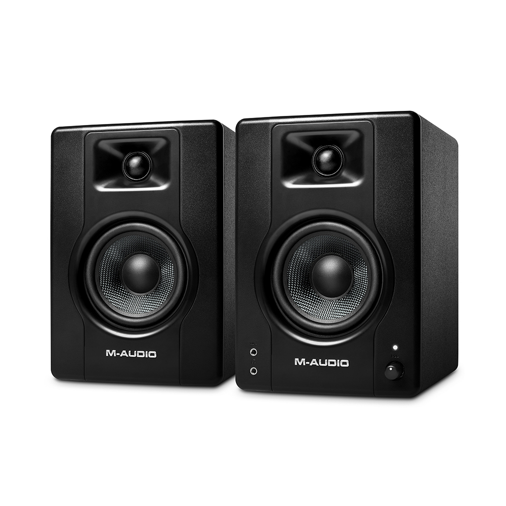 M-AUDIO BX4 4.5インチ 120W デスクトップ モニタリング パワード