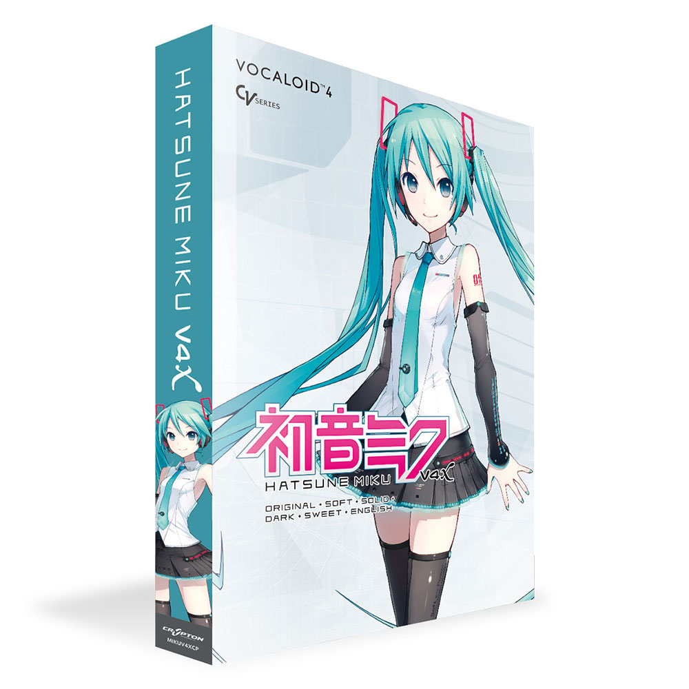 CRYPTON クリプトン 初音ミク V4X (incl. English) ボーカロイド