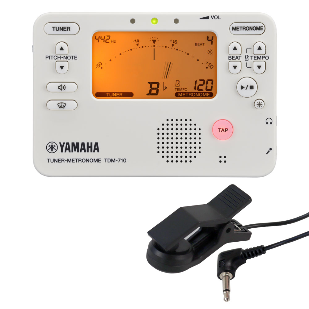チューナー メトロノーム ヤマハ YAMAHA TDM-710IV アイボリー