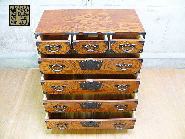岩谷堂箪笥】時代箪笥 三尺箪笥 チェスト 整理タンス 出張買取 東京都