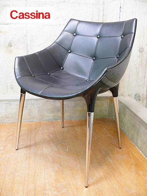 カッシーナ】Cassina 246 PASSION パシオン アームチェア 黒革