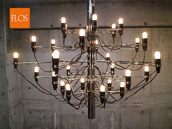 FLOS】フロス MOD.2097/30 ジノ・サルファティ クローム シャンデリア