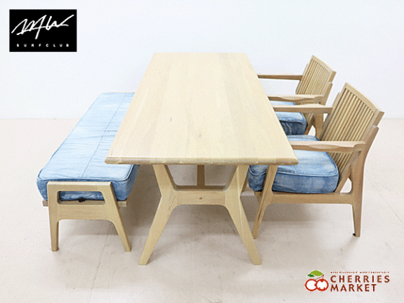 WTW】ダブルティー APERTO アペルト ダイニング4点セット ダイニング