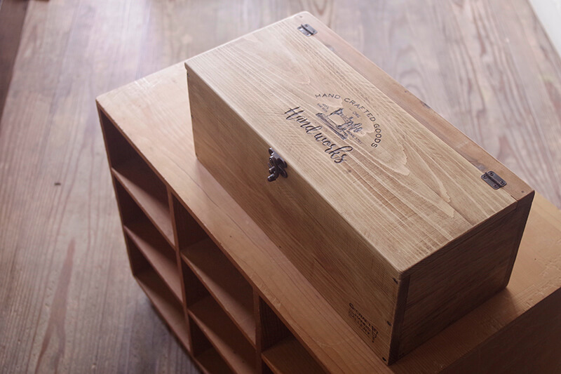アンティーク風ツールボックス*M*ナチュラル雑貨*通販*-CRAFT HANDS