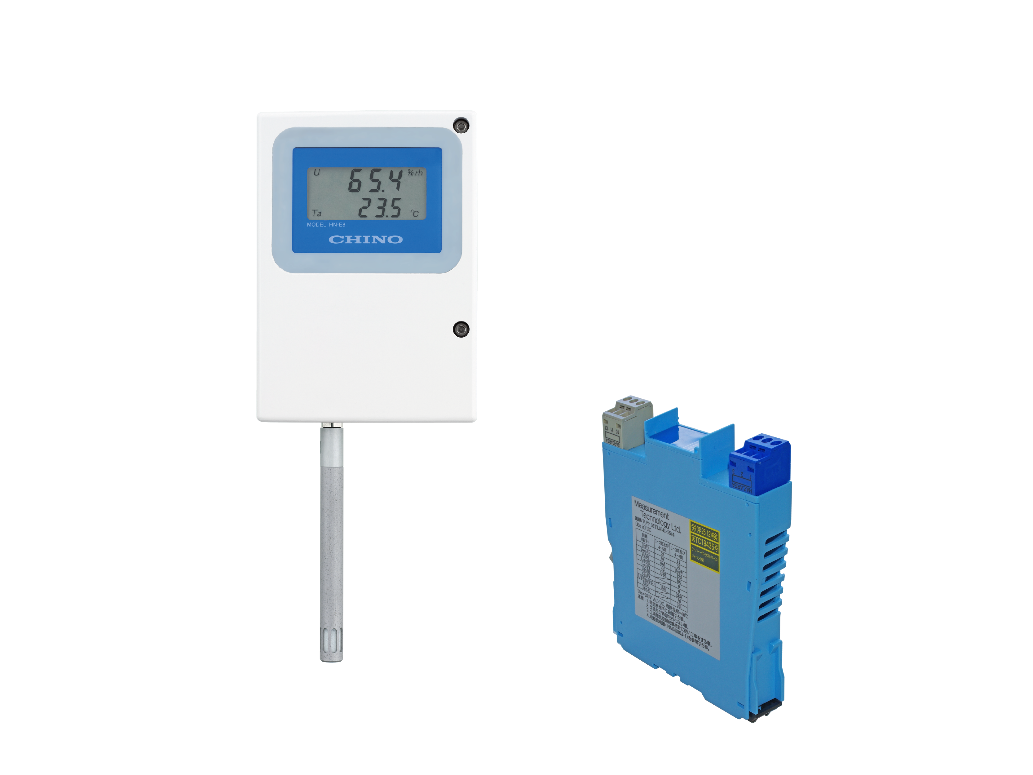 壁取付形温湿度計（本質安全防爆）HN-E8 | 製品情報 | 製品・サービス