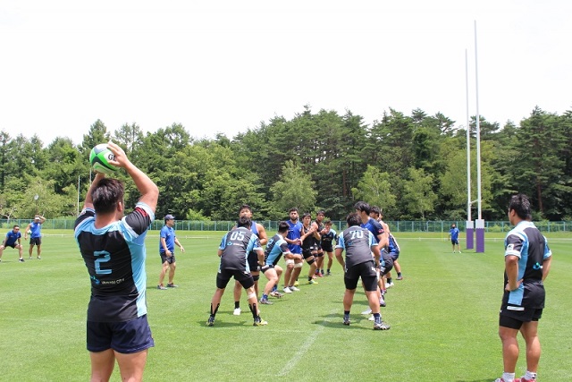 NTTコミュニケーションズ シャイニングアークス東京ベイ浦安」強化合宿