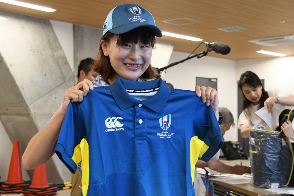 令和元年8月30日 ラグビーワールドカップ2019™公式ボランティアに