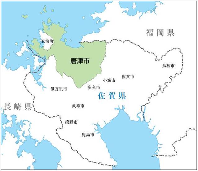 唐津市の地理 - 唐津市ホームページ（企画政策課）