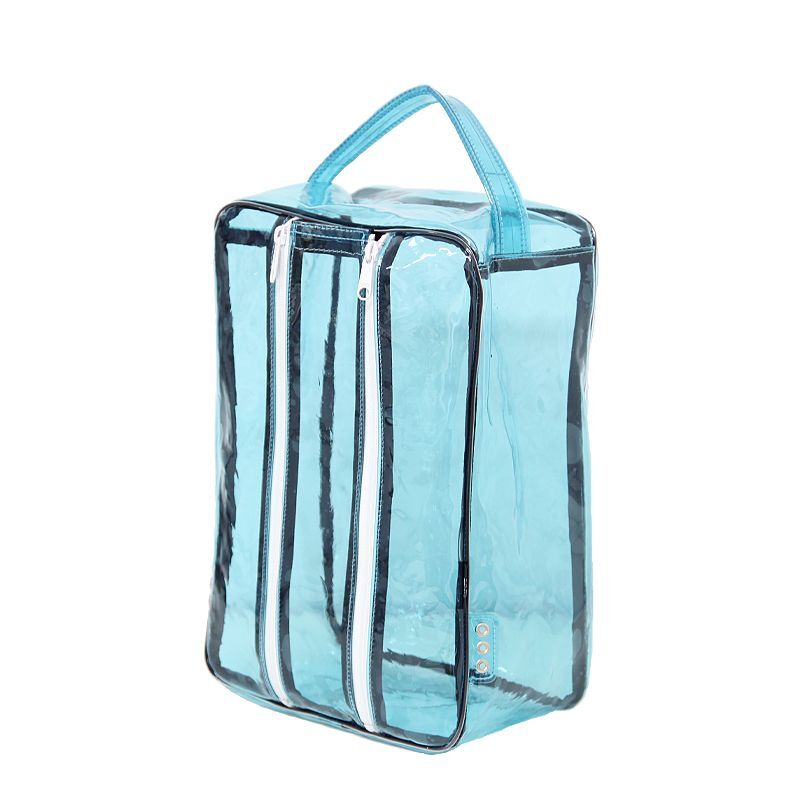 シューズケース ゴルフ 透明クリアシューズケース