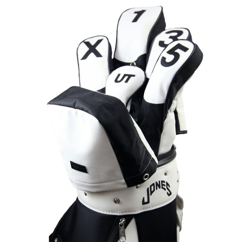 ⭐︎ 美品 JONES スタンド・キャディバッグ ホワイト/ブラック