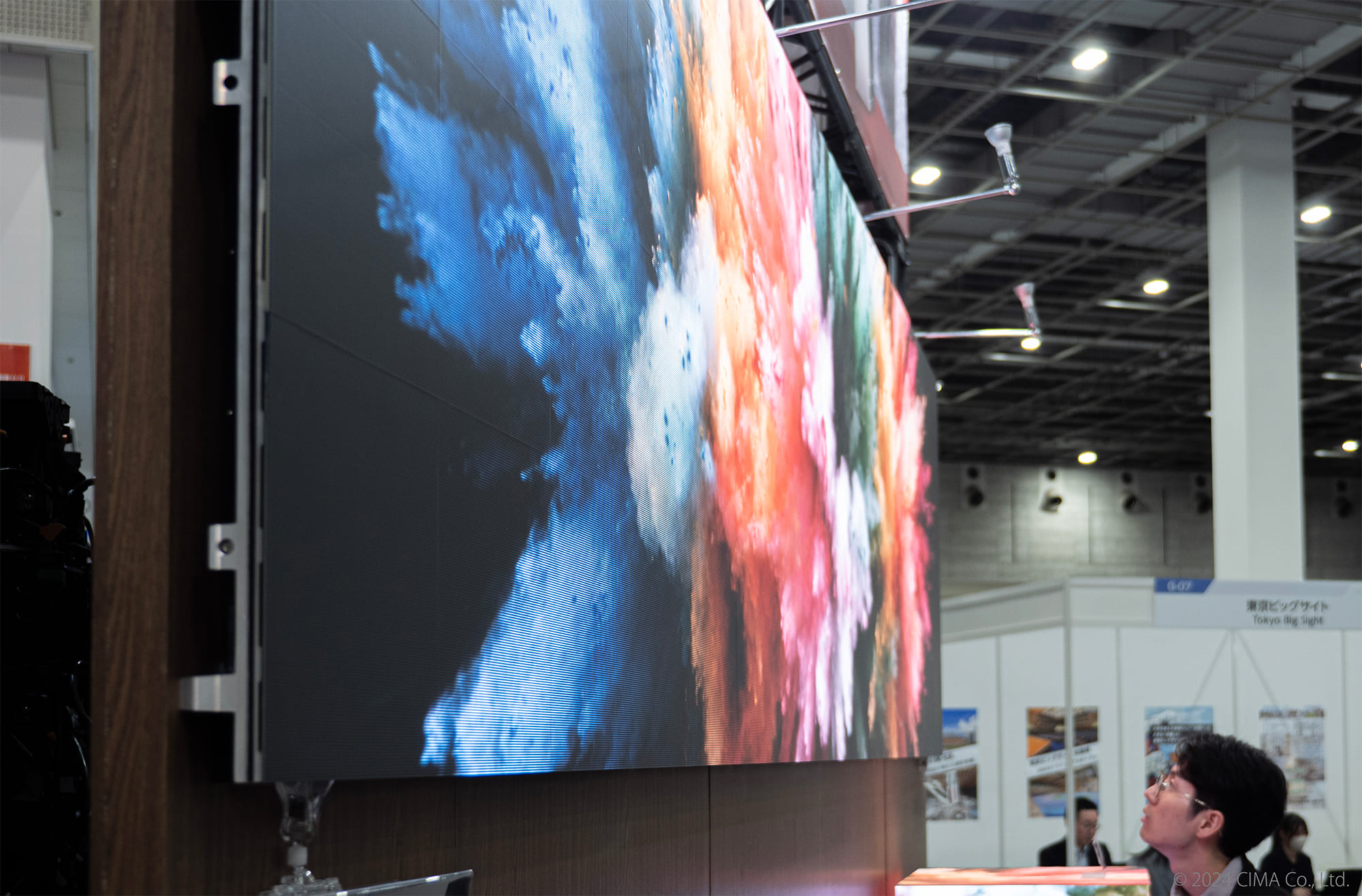 最新型LEDディスプレイ「Topaz／GX1.9」をMICE業界にお披露目 〜 Japan