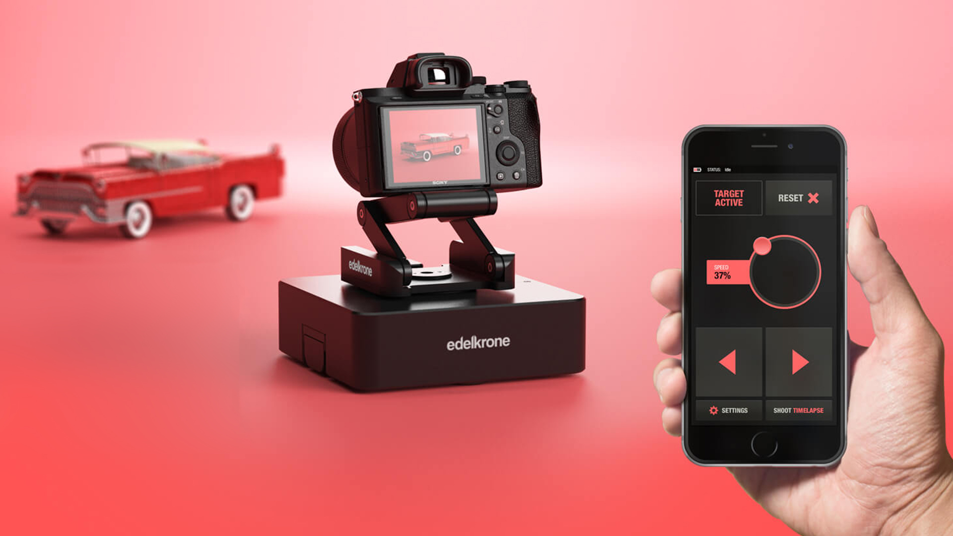 Edelkrone（エーデルクローン）SurfaceONE － レールが要らない超小型