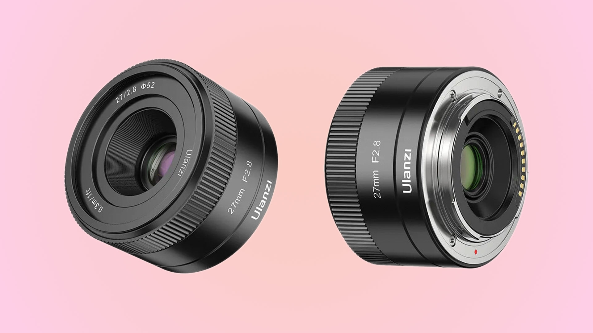 UlanziがソニーEマウントAPS-Cミラーレスカメラ用27mm F2.8レンズを